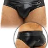 Slip Leather - Noir -Poppers Soldes Boutique slip leather noir 0 1 8945