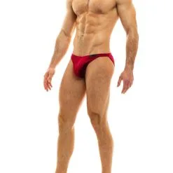 Slip Low Cut Tiffany's Velvet - Rouge 8 Slip Low Cut Tiffany's Velvet - Rouge -Poppers Soldes Boutique slip low cut tiffanys velvet rouge 2 1 9004