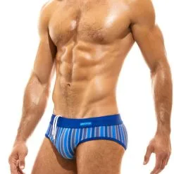 Slip Trapped Camo - Bleu -Poppers Soldes Boutique slip trapped camo bleu 2 1 9322