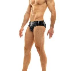 Slip Viral Vinyl - Noir 8 Slip Viral Vinyl - Noir -Poppers Soldes Boutique slip viral vinyl noir 2 3 8749