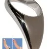 Stainless Steel Teardrop Cock Ring - 50mm -Poppers Soldes Boutique stainless steel teardrop cock ring 50mm 0 1 3965