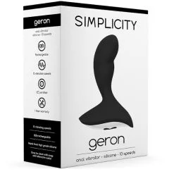 Stimulateur De Prostate Geron Noir ? 10 Vitesses -Poppers Soldes Boutique stimulateur de prostate geron noir 10 vitesses 3 2 7650