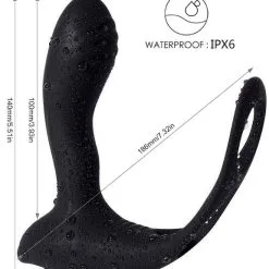 Stimulateur De Prostate Vibrant - Sans Fil Et Chauffant -Poppers Soldes Boutique stimulateur de prostate vibrant sans fil et chauffant 3 3 8375