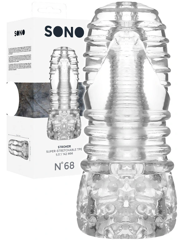 Stroker Super-Stretchable TPE Transparent - SONO No.68 3 Stroker Super-Stretchable TPE Transparent - SONO No.68