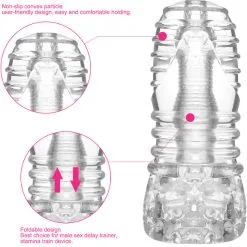Stroker Super-Stretchable TPE Transparent - SONO No.68 6 Stroker Super-Stretchable TPE Transparent - SONO No.68 -Poppers Soldes Boutique stroker super stretchable tpe transparent sono no68 1 1 8288
