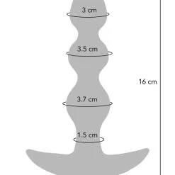 The Bold Beaded Vibrating Anal Plug -Poppers Soldes Boutique the bold beaded vibrating anal plug 3 1 9310