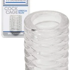 Titanmen - Cock Cage - Clear