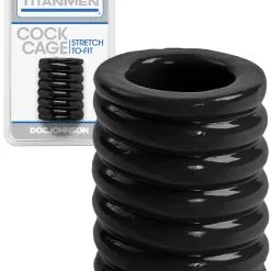 Titanmen - Cock Cage - Noir