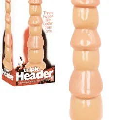 Triple Header - 3 Dick Head Dildo