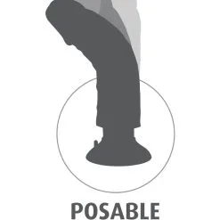 Vibromasseur Nature De 17,8 Cm - King Cock -Poppers Soldes Boutique vibromasseur nature de 178 cm king cock 4 1 7257