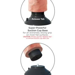 Vibromasseur Nature De 23 Cm - King Cock -Poppers Soldes Boutique vibromasseur nature de 23 cm king cock 2 1 7260